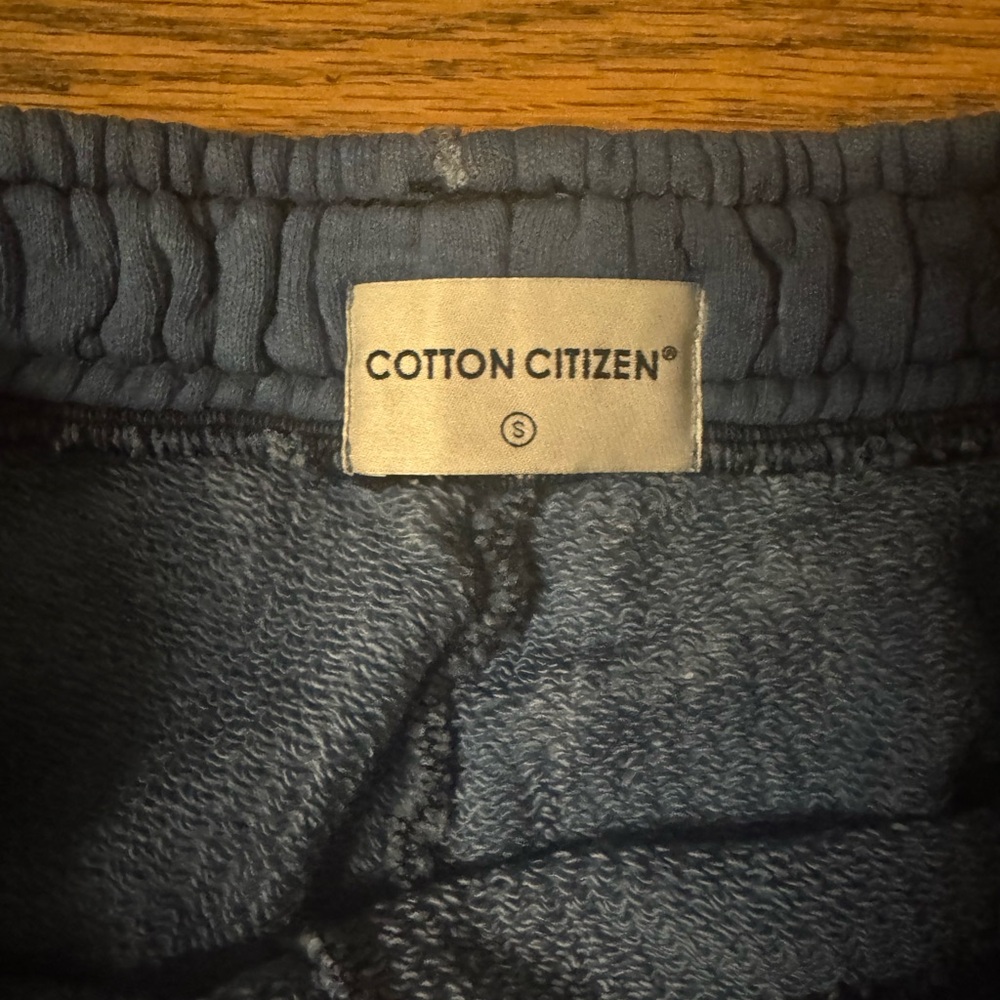 Cotton Citizen Blue Joggers Women's Size Small - Picture 4 of 5